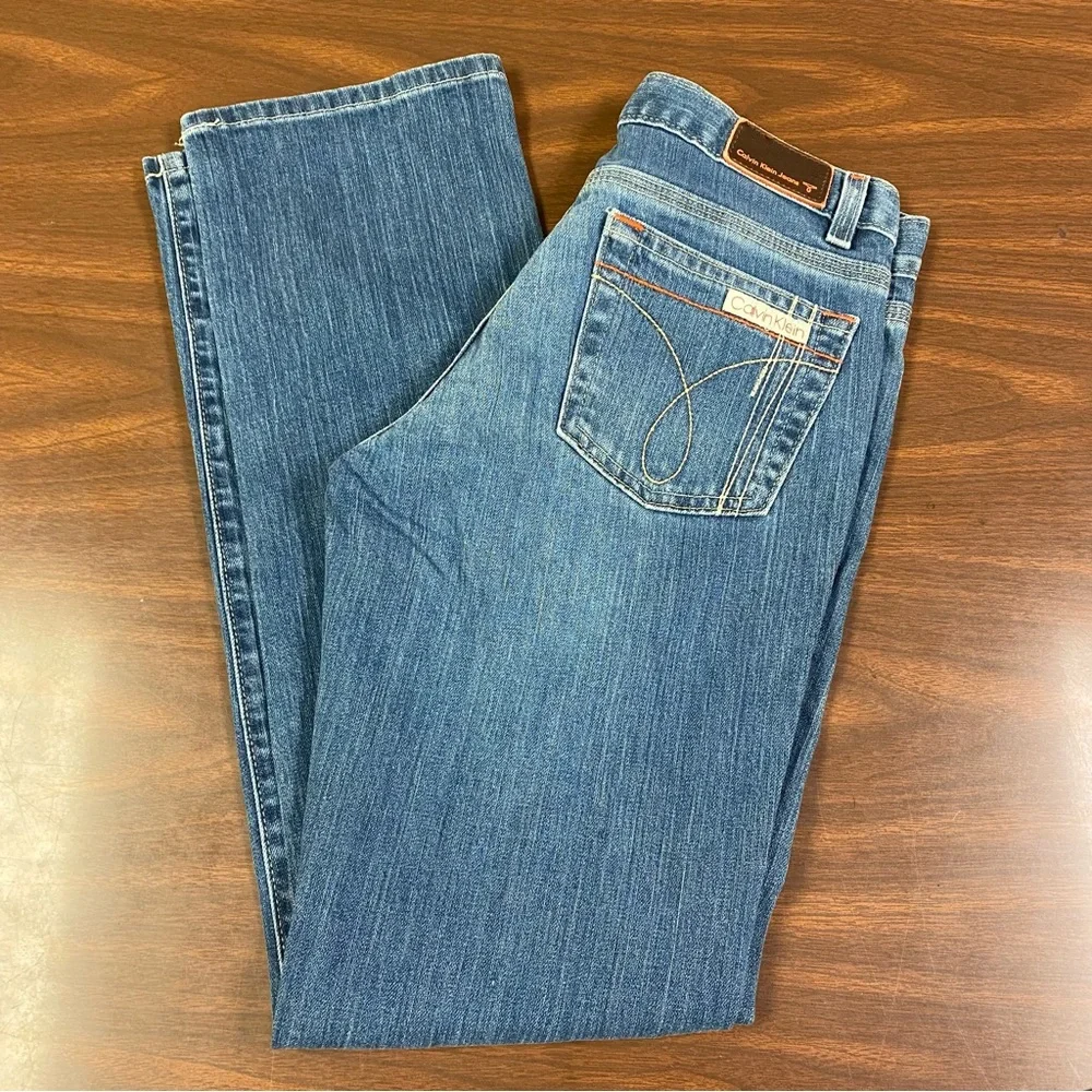 Calvin Klein Vintage 80’s Boot Cut Lean Jeans, Size‎ 2, GVC